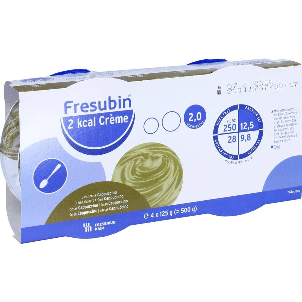 Fresubin 2 kcal Creme Cappuccino 4X125 g Flüssigkeit
