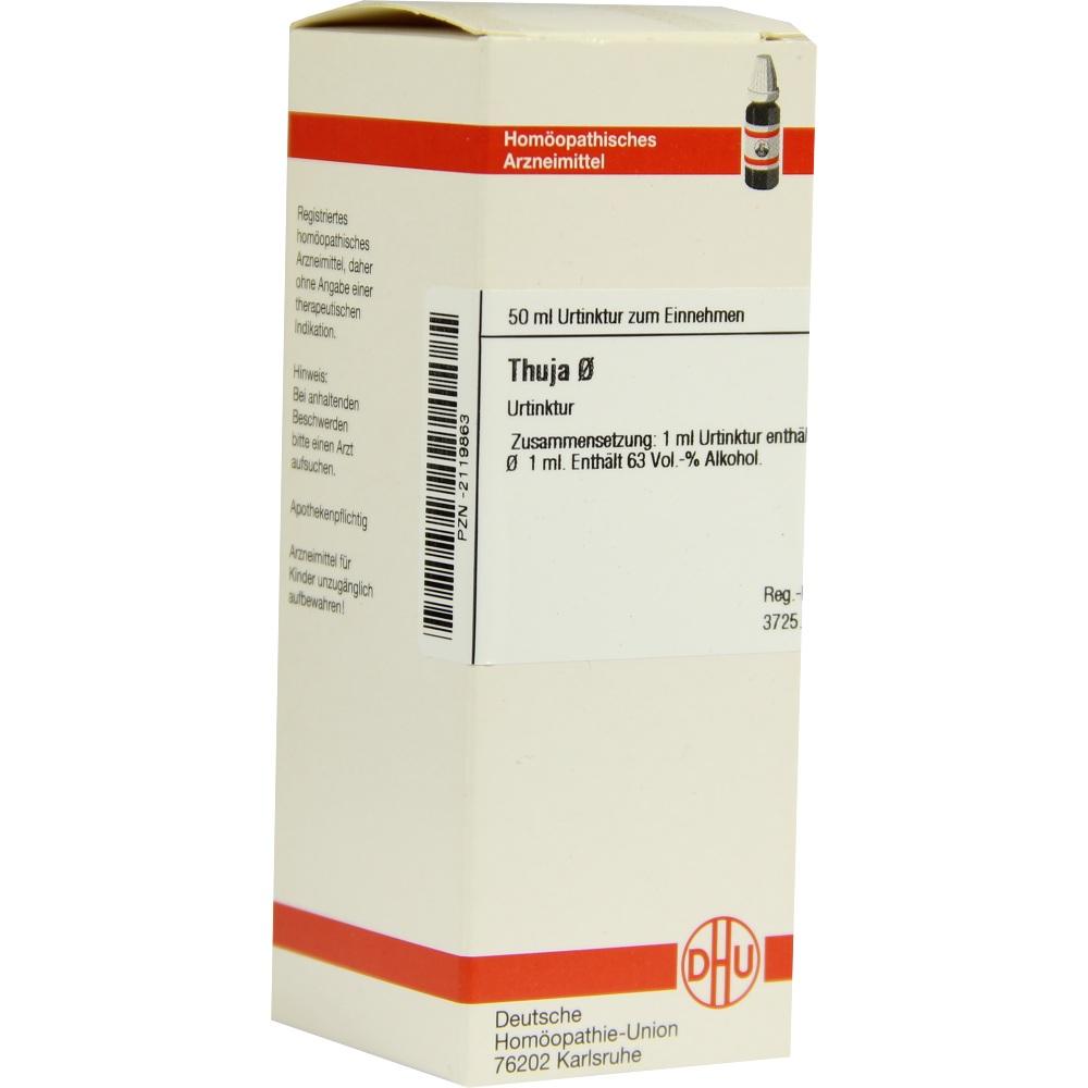 THUJA Urtinktur 50 ml Dilution