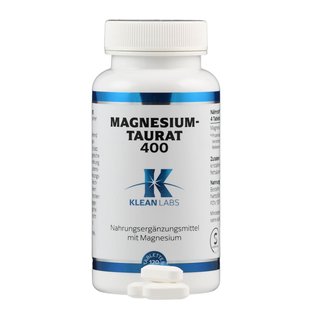 KLEAN LABS MAGNESIUM TAURAT 400 120 St Tabletten