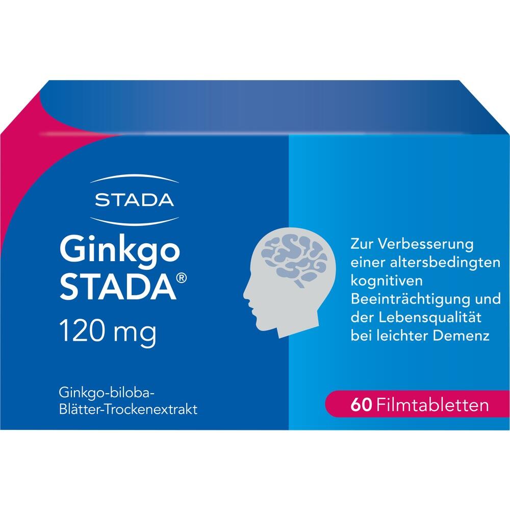 Ginkgo STADA 120mg - 2x 15 €-Aktion*  60 St Filmtabletten