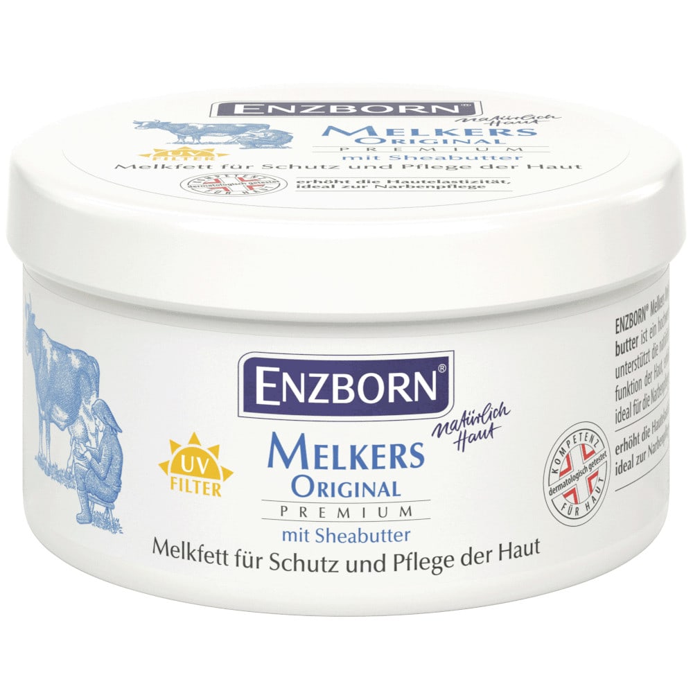 Melkers Original Premium Mit Sheabutter Enzborn 250 ml Fettsalbe