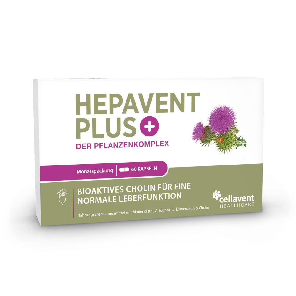HEPAVENT PLUS DER PFLANZENKOMPLEX 60 St Kapseln