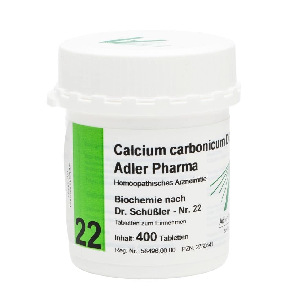 Calcium carbonicum D12 Adler Pharma Nr.22, Tablette 400 St Tabletten