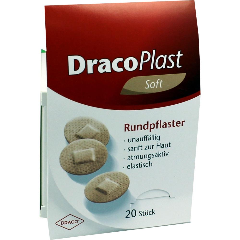 DracoPlast Soft Rundpflaster  2,2cm 20 St Pflaster