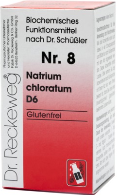 BIOCHEMIE 8 Natrium chloratum D 6 Tabletten 200 St Tabletten