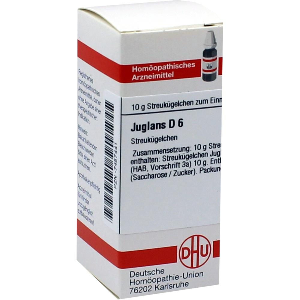 JUGLANS D 6 Globuli 10 g Globuli