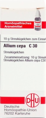ALLIUM CEPA C 30 Globuli 10 g Globuli