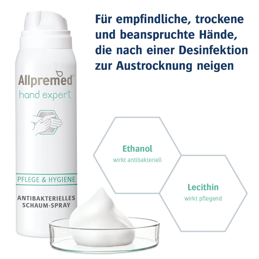 Allpremed hand expert 100 ml Schaum Allpremed hand expert 100 ml Schaum