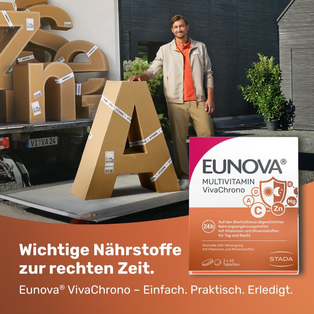 EUNOVA MULTIVITAMIN VivaChrono 2X10 St Tabletten