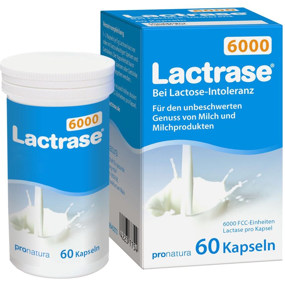 Lactrase 6000 FCC Kapseln 60 St Kapseln