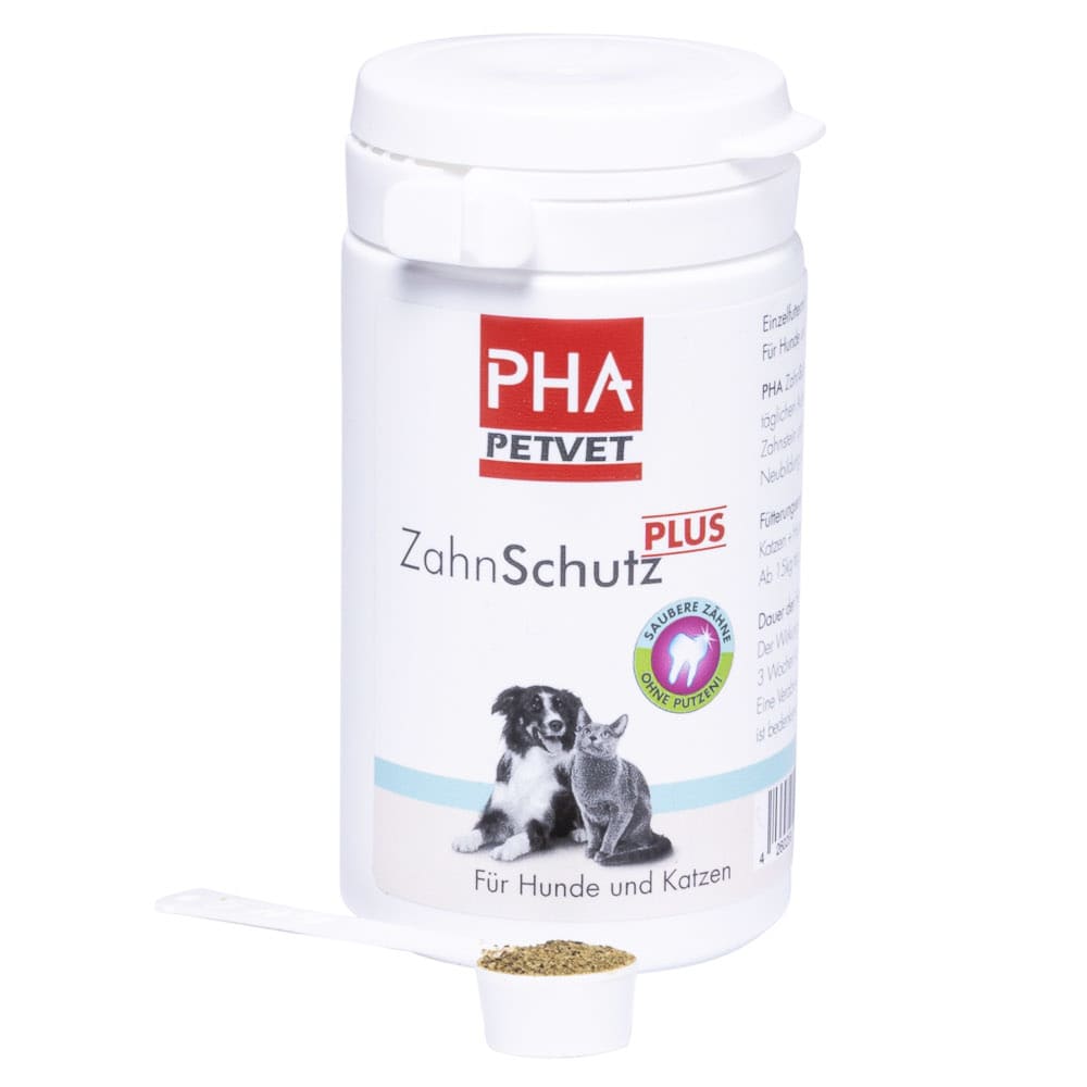 PHA ZahnSchutz PLUS Pulver für Hunde und Katzen 60 g Pulver