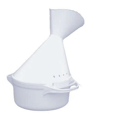 INHALATOR Kunststoff weiß 1 St