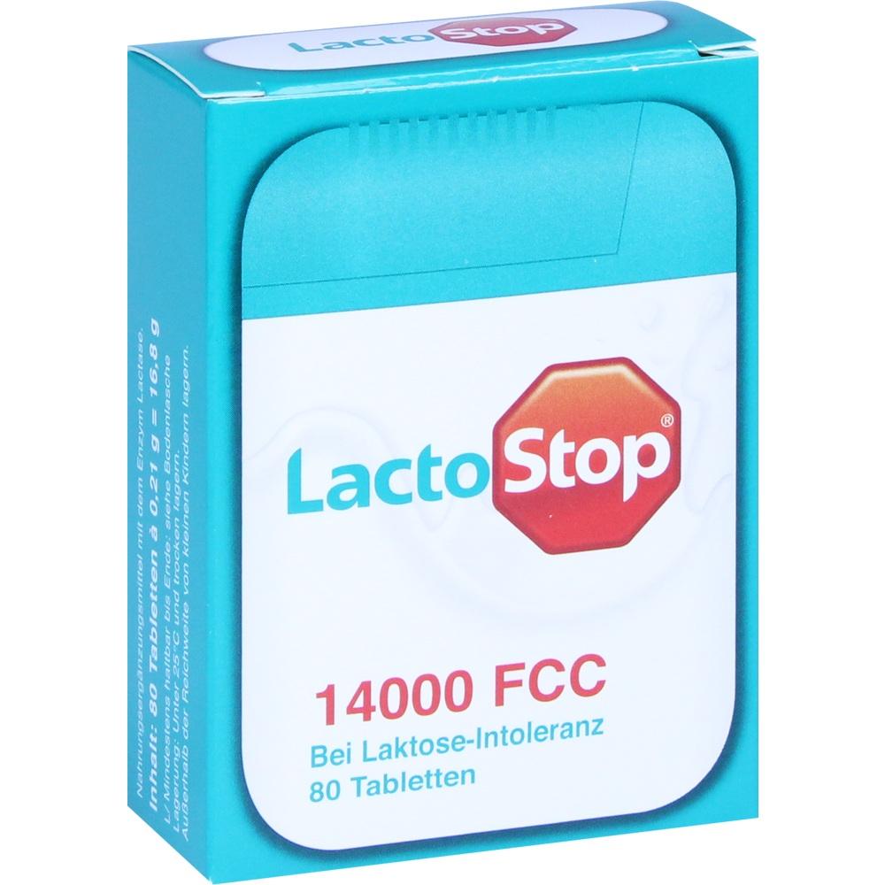 LactoStop 14000 FCC Tabletten Spender 80 St Tabletten