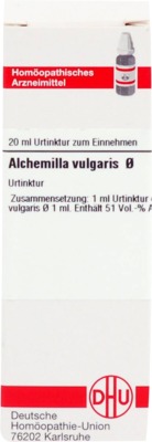 ALCHEMILLA VULGARIS Urtinktur 20 ml Dilution