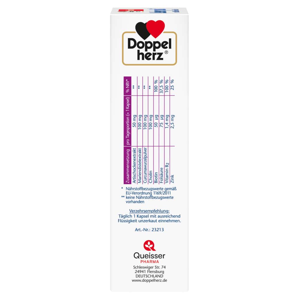 Doppelherz aktiv Leber plus 80 St Kapseln