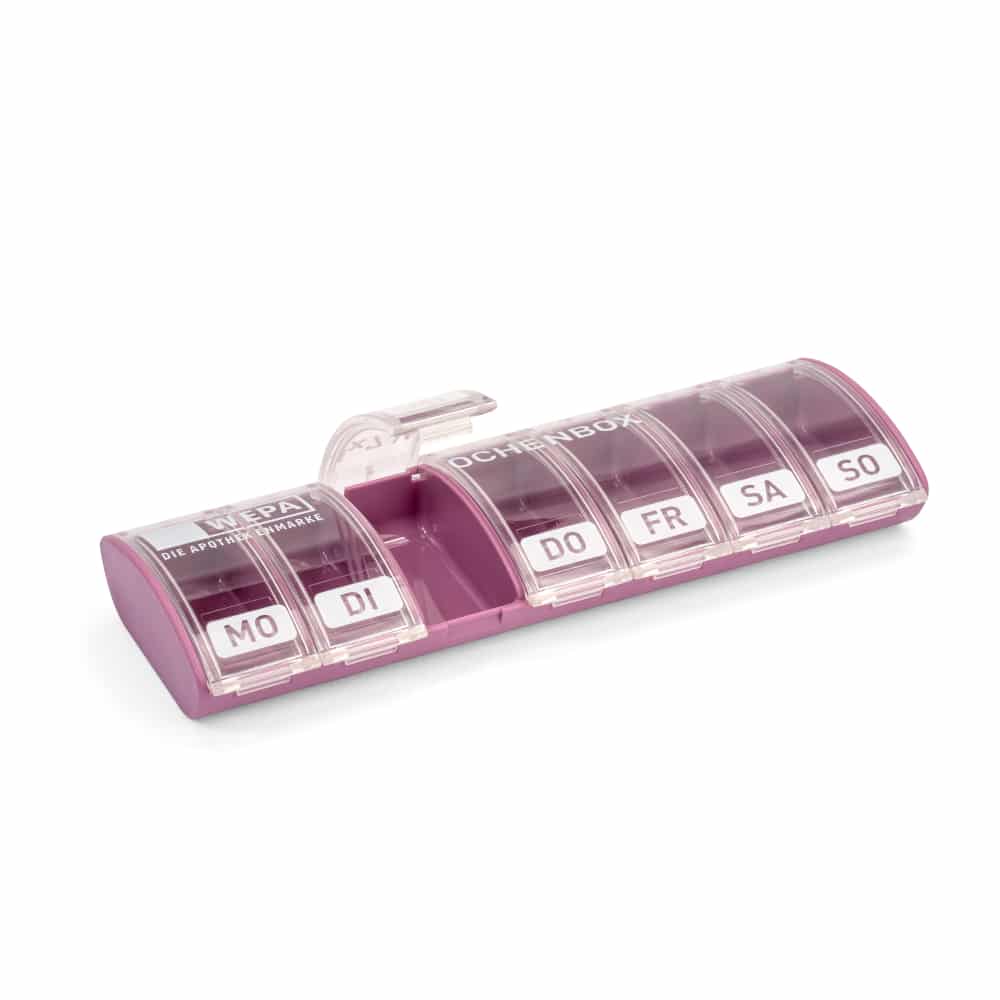 WEPA 1x7 Wochenbox farbig sortiert pastell 1 St