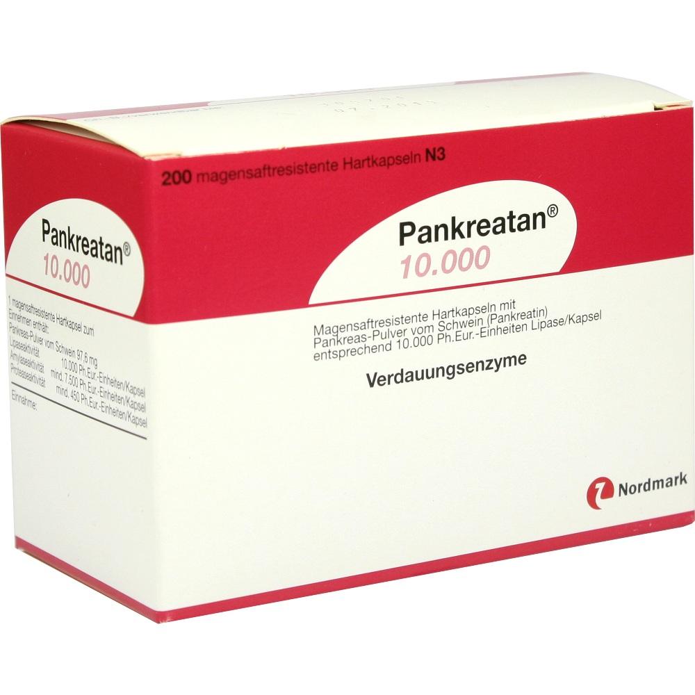 Pankreatan 10000 200 St Magensaftresistente Hartkapseln