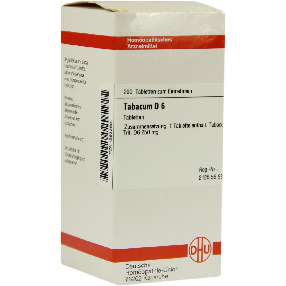 TABACUM D 6 Tabletten 200 St Tabletten
