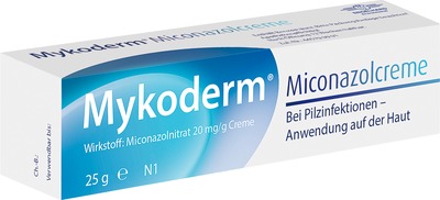 Mykoderm Miconazolcreme 25 g Creme