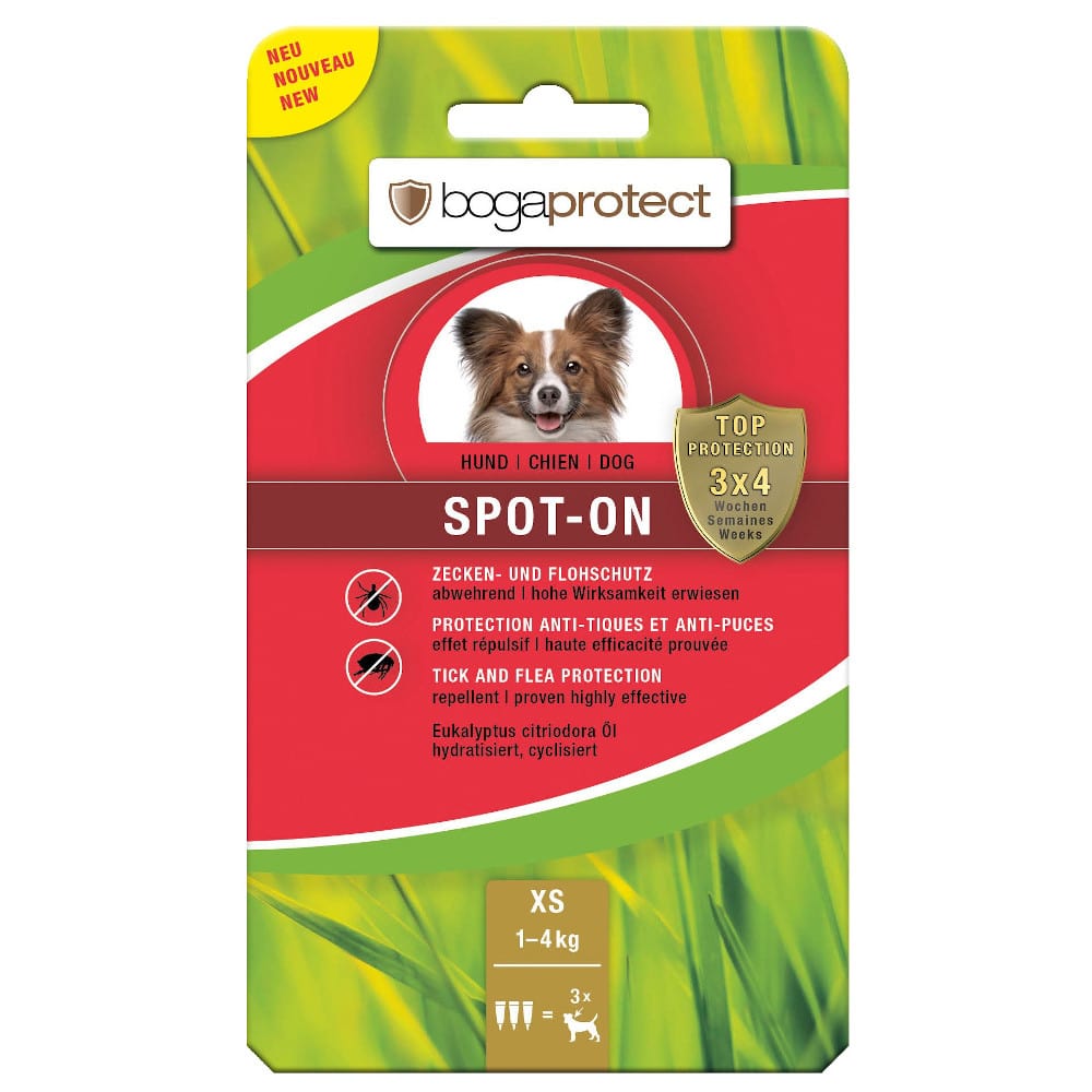 bogaprotect Spot-On Hund XS 3X0.7 ml Flüssigkeit