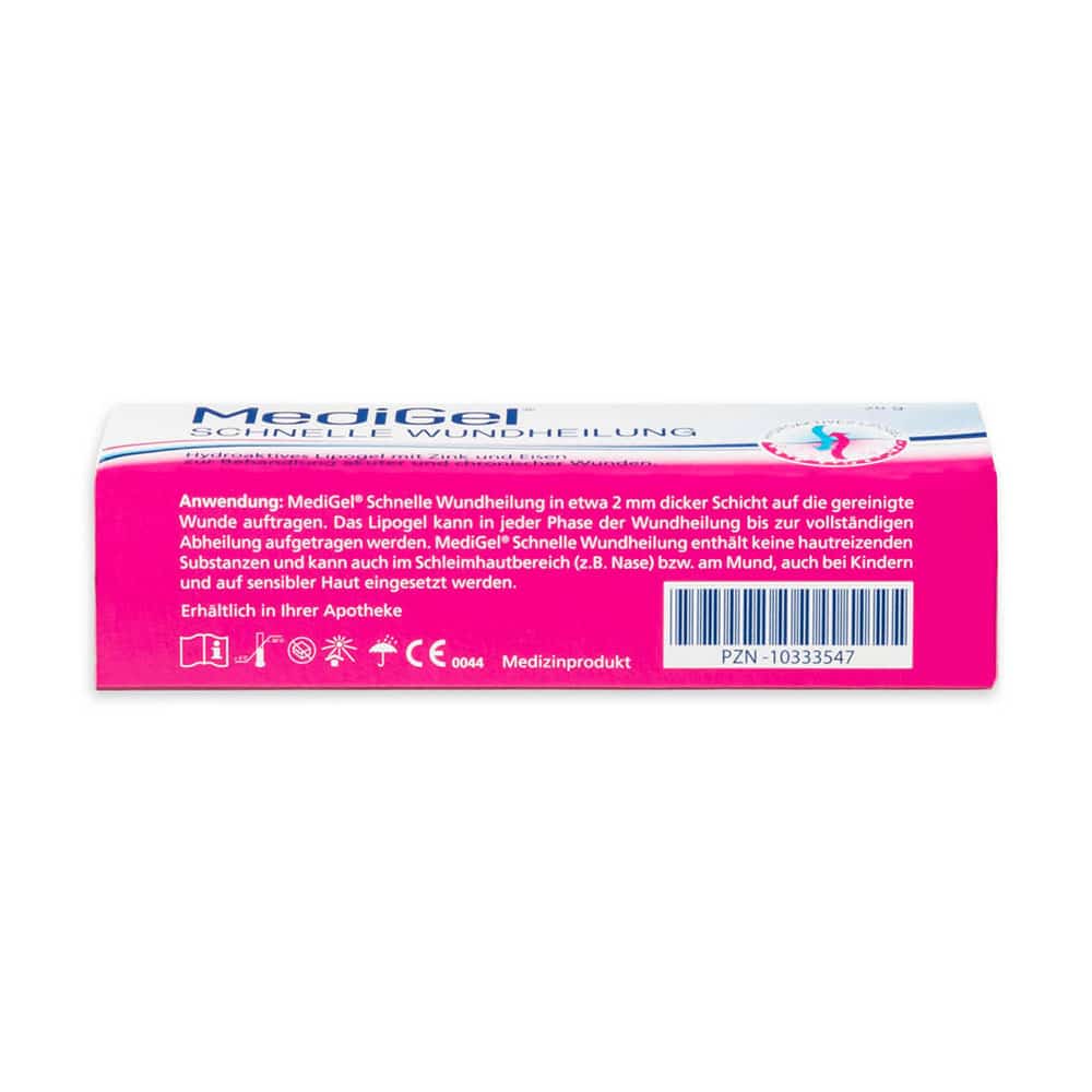 MediGel SCHNELLE WUNDHEILUNG 50 g Gel MediGel SCHNELLE WUNDHEILUNG 50 g Gel