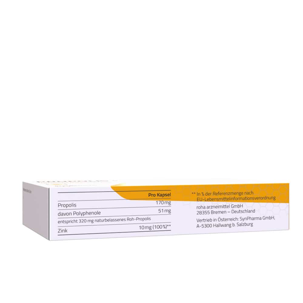 beecraft PROPOLIS Kapseln plus Zink 30 St Kapseln
