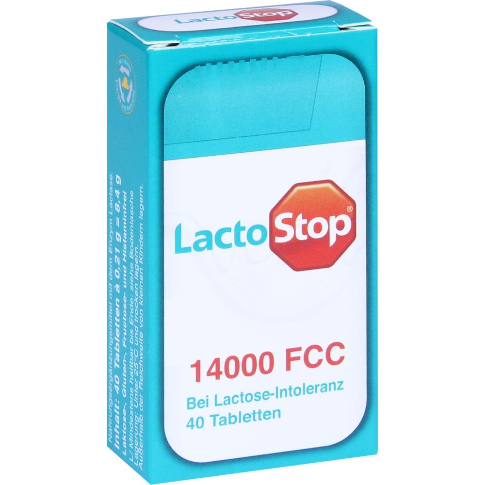 LactoStop 14000 FCC Tabletten Spender 40 St Tabletten