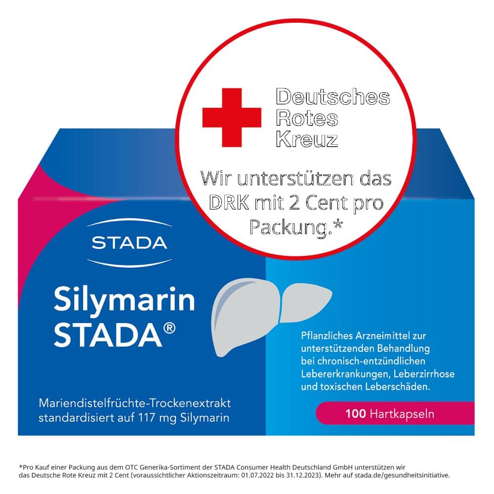 Silymarin STADA 100 St Hartkapseln