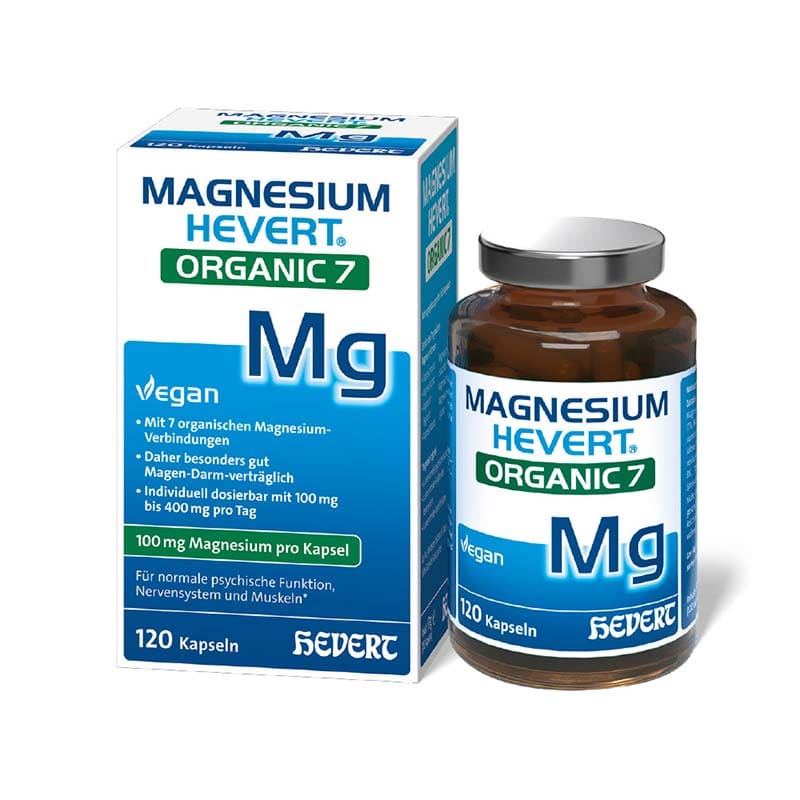 MAGNESIUM HEVERT ORGANIC 7 120 St Kapseln