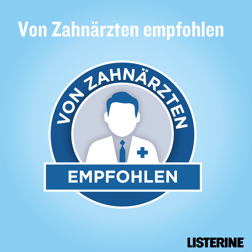LISTERINE Advanced White Tägliche Mundspülung 600 ml Lösung LISTERINE Advanced White Tägliche Mundspülung 600 ml Lösung