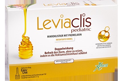 Leviaclis pediatric bei Verstopfung 30 g Klistiere