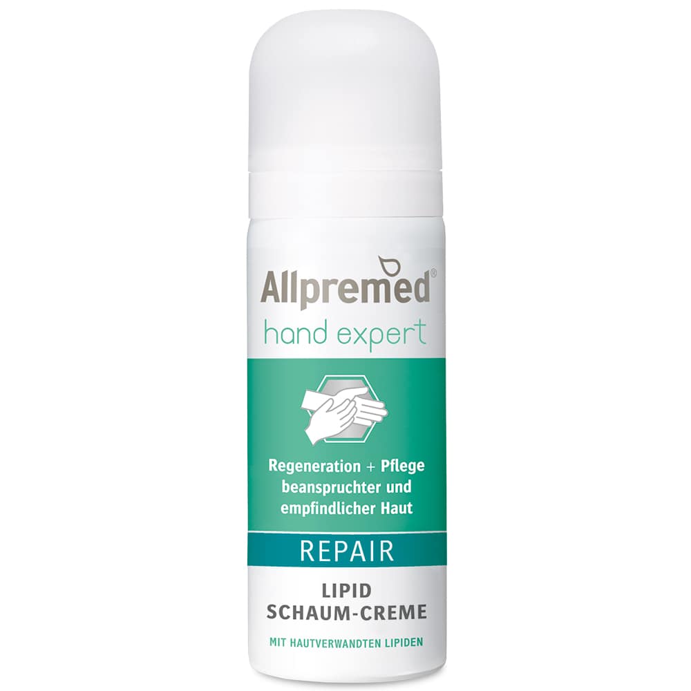 Allpremed hand expert Lipid Schaum-Creme REPAIR 50 ml Schaum