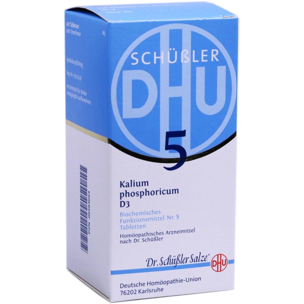 DHU Schüssler-Salz Nr. 5 Kalium phosphoricum D 3 Tabletten 420 St Tabletten
