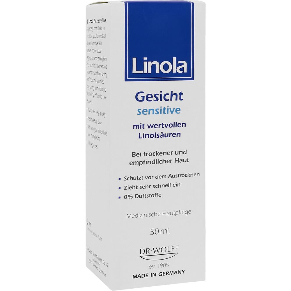 Linola Gesicht sensitive - Gesichtscreme 50 ml Creme