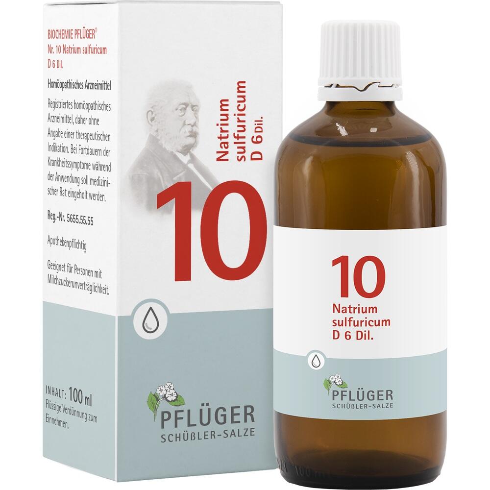 Schüßler-Salz Nr. 10 Natrium sulfuricum D6 100 ml Tropfen