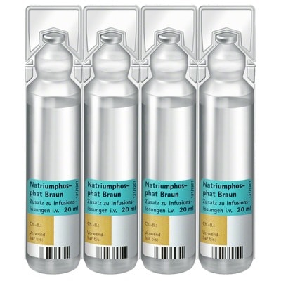 NATRIUMPHOSPHAT Braun MPC Infusionslsg.-Konzentrat 20X20 ml Infusionslösungskonzentrat