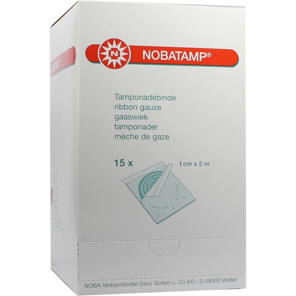 NOBATAMP-steril Tamponadebinde 1 cmx5 m 15 St Binden