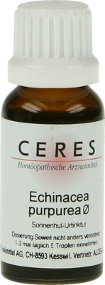 CERES Echinacea purpurea Urtinktur 20 ml Tropfen