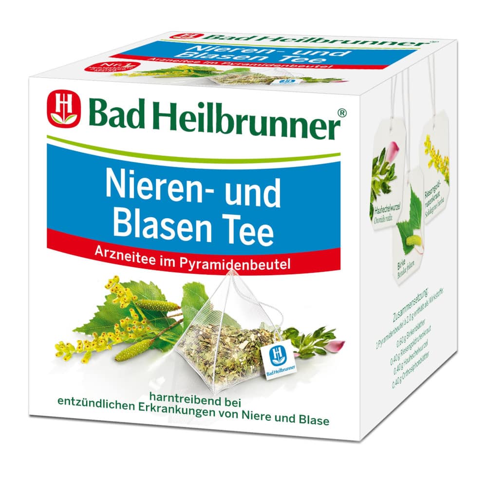 Bad Heilbrunner Nieren- und Blasen Tee 15X2.0 g Filterbeutel