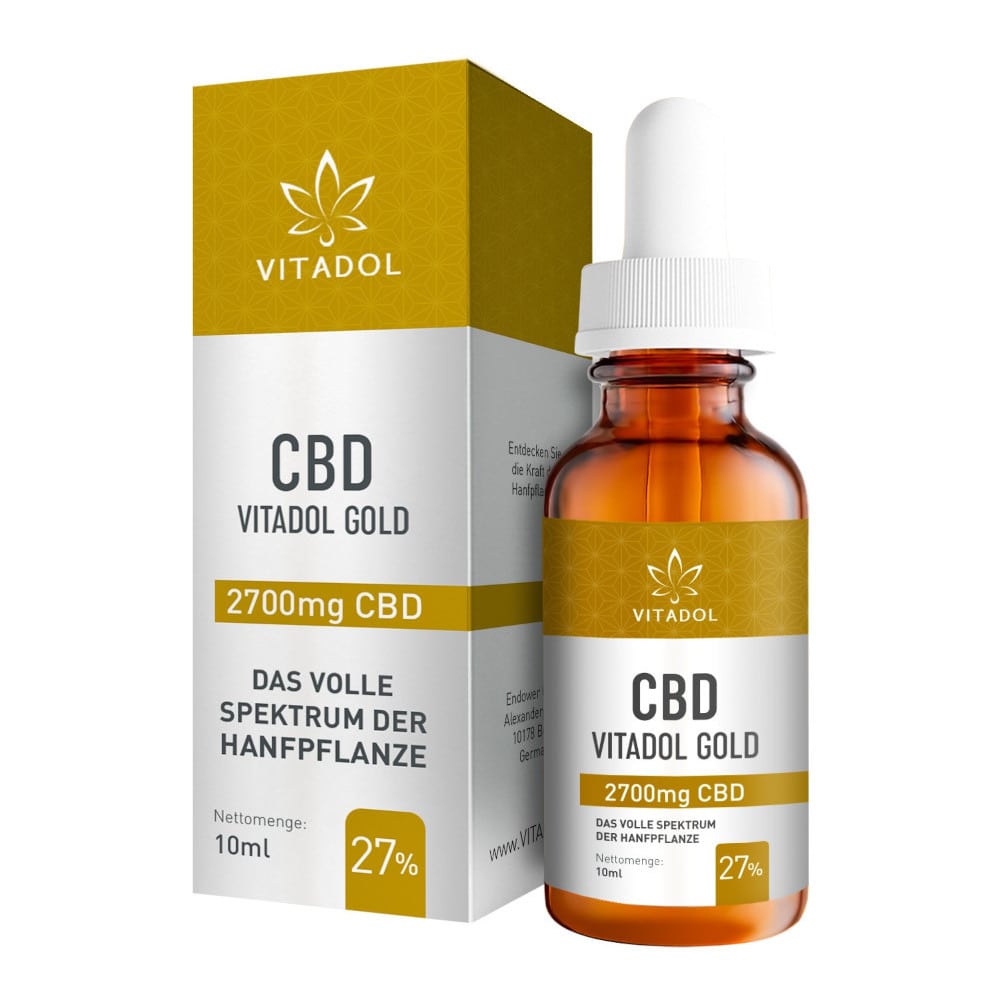 CBD 27% VITADOL GOLD 10 ml Öl