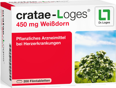 cratae-Loges 450 mg Weißdorn 200 St Filmtabletten