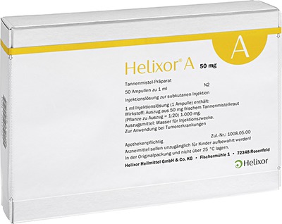HELIXOR A Ampullen 50 mg 50 St Ampullen