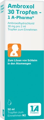Ambroxol 30 Tropfen - 1A Pharma 50 ml Lösung