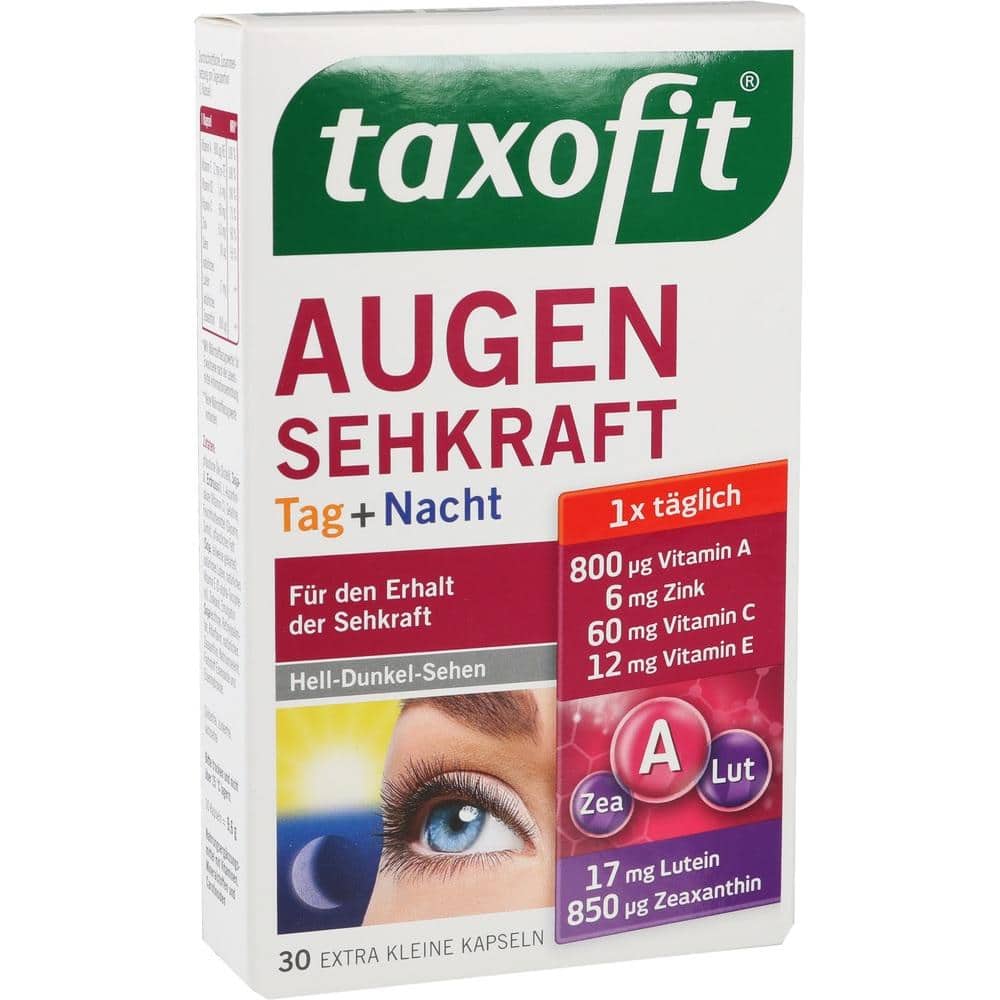 taxofit Augen Sehkraft Tag + Nacht 30 St Kapseln