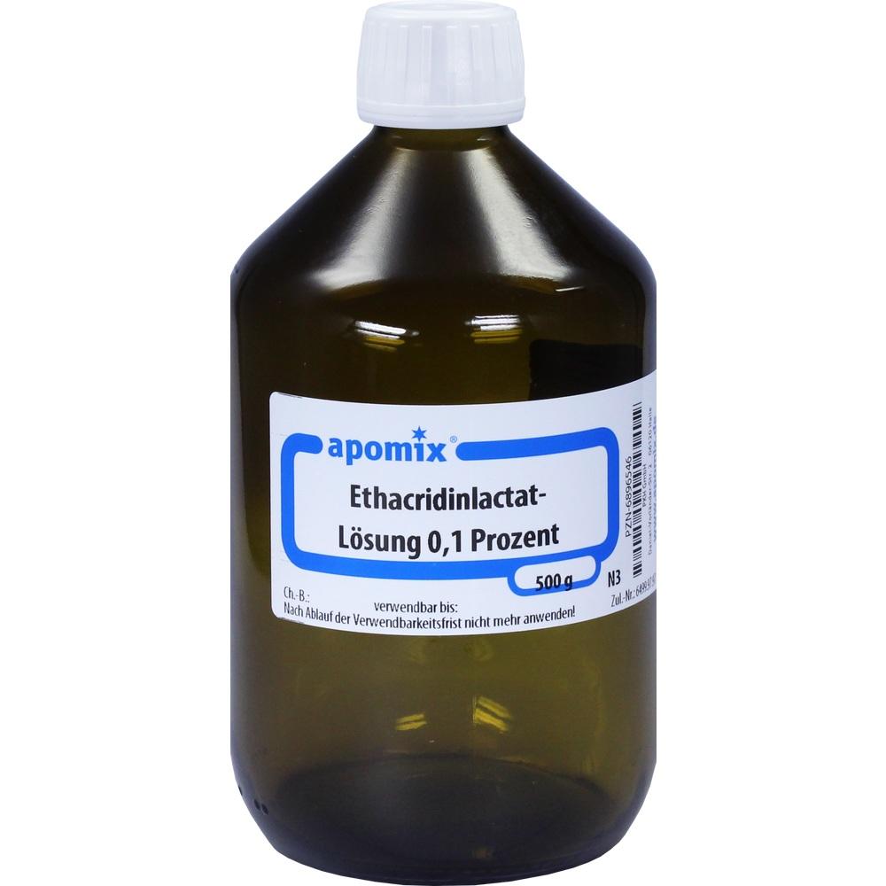 SOLUTIO ETHACRIDINI 0,1% SR 500 ml Lösung