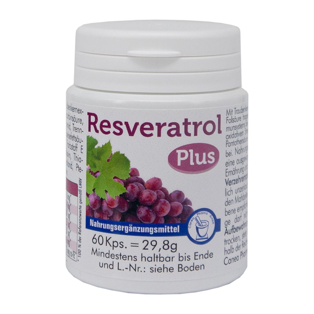RESVERATROL plus Kapseln 60 St Kapseln