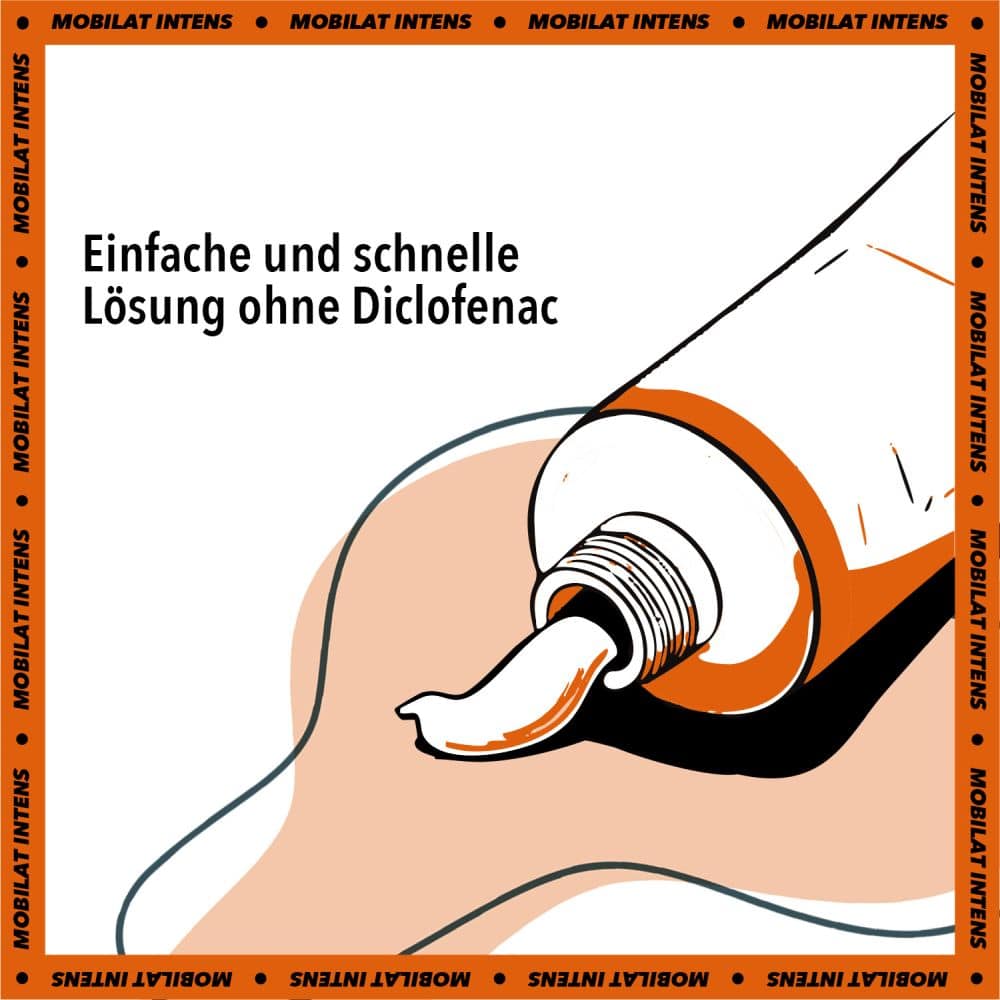 Mobilat Intens Muskel- und Gelenksalbe 3% 100 g Creme