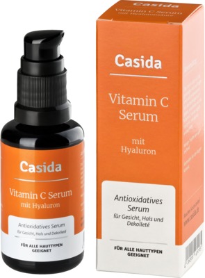 Casida VITAMIN C SERUM+Hyaluron 30 ml Flüssigkeit