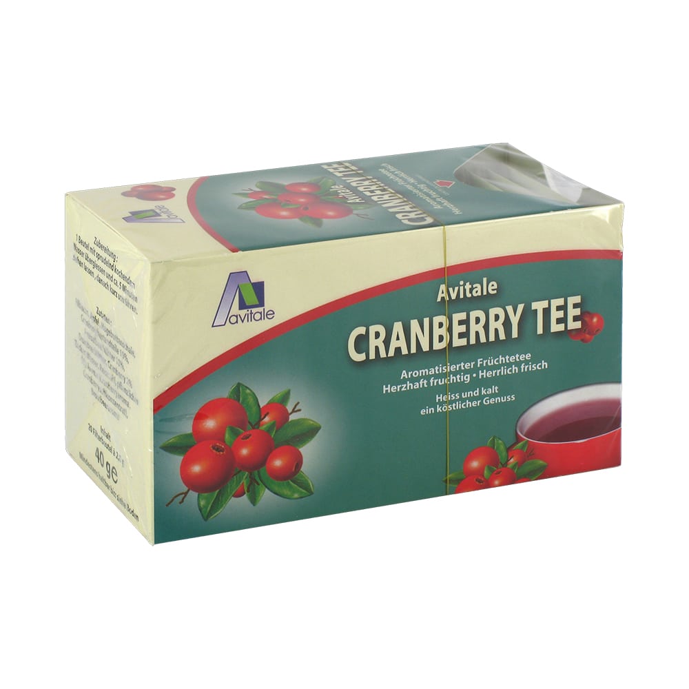 CRANBERRY TEE Filterbeutel 20 St Filterbeutel