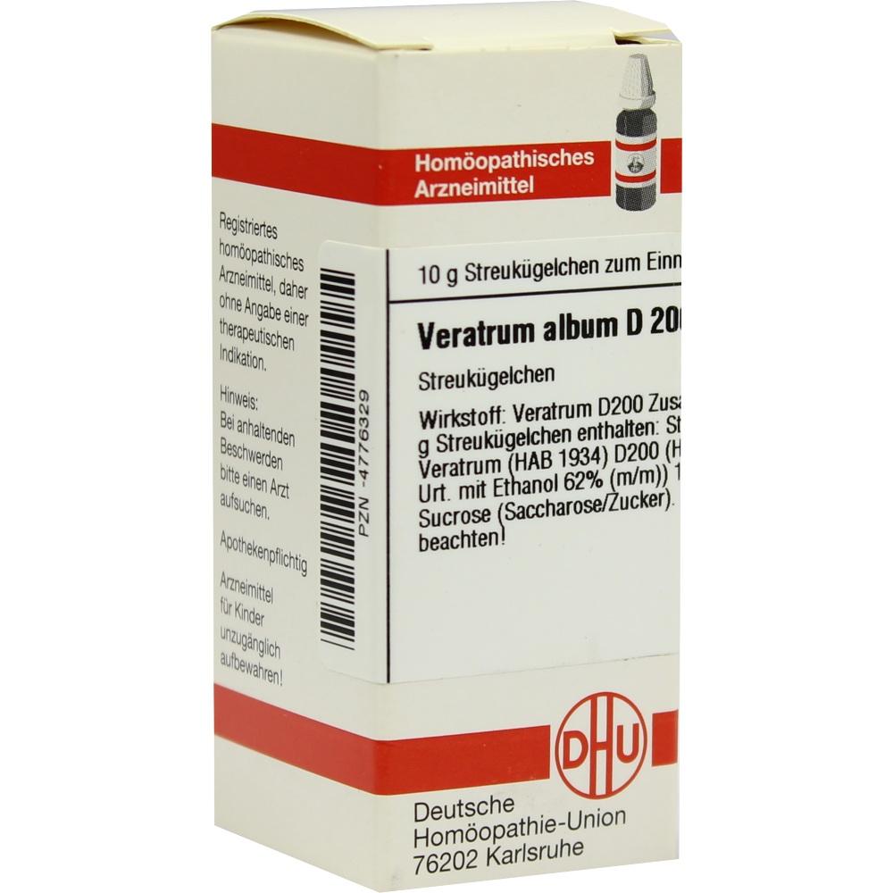 VERATRUM ALBUM D 200 Globuli 10 g Globuli